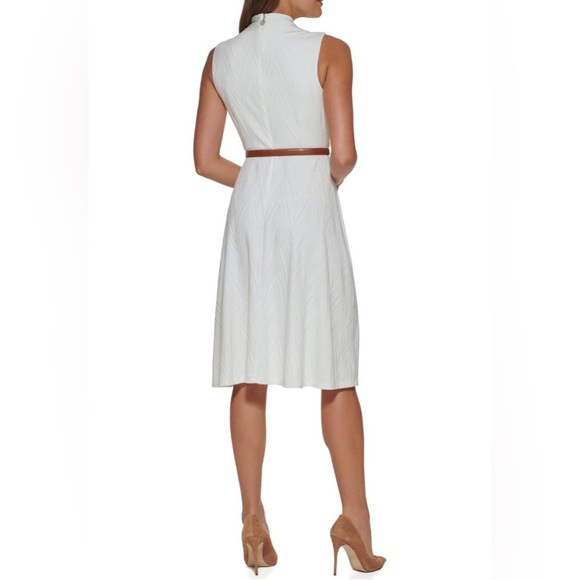 NWT Tommy Hilfiger Mini Houndstooth Knit Dress Size 12 - Picture 2 of 8